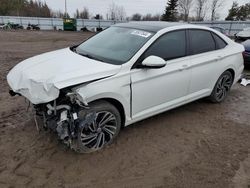 Volkswagen salvage cars for sale: 2019 Volkswagen Jetta SEL Premium