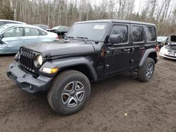 Salvage cars for sale at Bowmanville, ON auction: 2023 Jeep Wrangler Sport