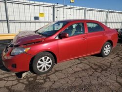 Salvage cars for sale from Copart Dyer, IN: 2010 Toyota Corolla Base