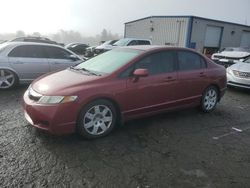 Honda salvage cars for sale: 2009 Honda Civic LX