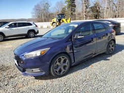 Salvage cars for sale from Copart Concord, NC: 2016 Ford Focus ST