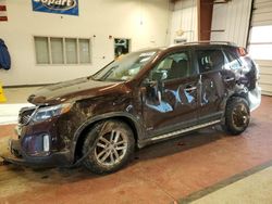 Salvage cars for sale from Copart Angola, NY: 2014 KIA Sorento LX