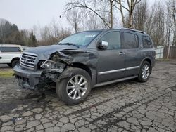 Salvage cars for sale from Copart Portland, OR: 2008 Infiniti QX56