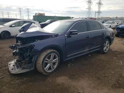 Salvage cars for sale from Copart Elgin, IL: 2015 Volkswagen Passat SEL