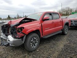 Salvage cars for sale at Portland, OR auction: 2016 Toyota Tacoma Double Cab