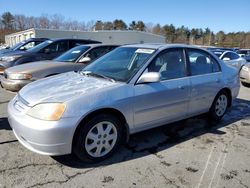 Salvage cars for sale from Copart Exeter, RI: 2003 Honda Civic EX