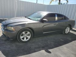 Salvage cars for sale at Riverview, FL auction: 2013 Dodge Charger SE