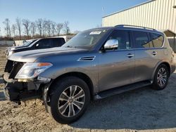 Nissan salvage cars for sale: 2020 Nissan Armada SV