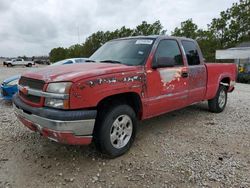 Salvage cars for sale at Houston, TX auction: 2004 Chevrolet Silverado K1500