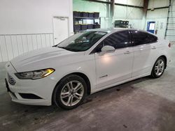 Salvage cars for sale from Copart Tulsa, OK: 2018 Ford Fusion SE Hybrid