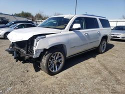 Salvage cars for sale at Sacramento, CA auction: 2016 Cadillac Escalade ESV Platinum