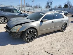 Salvage cars for sale from Copart Oklahoma City, OK: 2004 Nissan Maxima SE