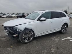 Salvage cars for sale from Copart Rancho Cucamonga, CA: 2023 Audi Q7 Premium Plus