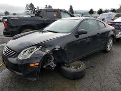 Salvage cars for sale at Vallejo, CA auction: 2005 Infiniti G35