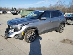 Salvage cars for sale at Ellwood City, PA auction: 2021 KIA Seltos S