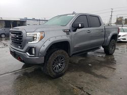 Salvage cars for sale at Sun Valley, CA auction: 2021 GMC Sierra K1500 AT4