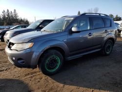 Salvage cars for sale from Copart Bowmanville, ON: 2009 Mitsubishi Outlander ES