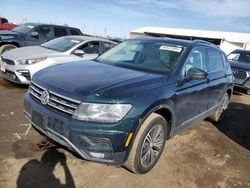 Salvage cars for sale at Brighton, CO auction: 2019 Volkswagen Tiguan SE