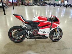 Salvage cars for sale from Copart Dallas, TX: 2019 Ducati Superbike 959 Panigale