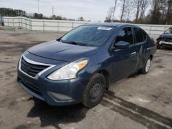 Salvage cars for sale from Copart Dunn, NC: 2017 Nissan Versa S