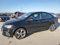 Salvage cars for sale at Grand Prairie, TX auction: 2019 Chevrolet Sonic Premier