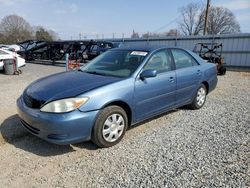 Vehiculos salvage en venta de Copart Mocksville, NC: 2003 Toyota Camry LE