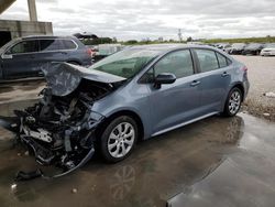 Toyota Corolla LE salvage cars for sale: 2020 Toyota Corolla LE