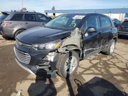 Salvage cars for sale at Woodhaven, MI auction: 2020 Chevrolet Trax LS