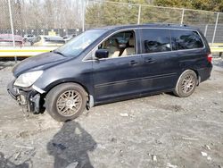 Salvage cars for sale from Copart Waldorf, MD: 2007 Honda Odyssey Touring