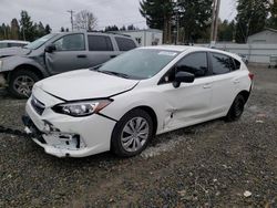 Salvage cars for sale from Copart Graham, WA: 2023 Subaru Impreza