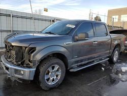 Salvage cars for sale at Littleton, CO auction: 2015 Ford F150 Supercrew