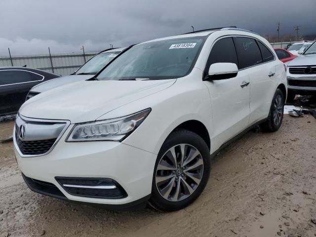 2016 Acura MDX Technology