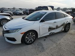 Honda Civic EX salvage cars for sale: 2018 Honda Civic EX