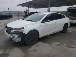 Salvage cars for sale at Anthony, TX auction: 2017 Chevrolet Malibu LT