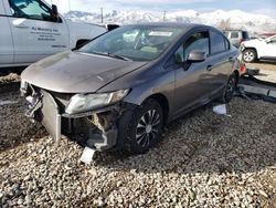 Honda Civic LX salvage cars for sale: 2013 Honda Civic LX