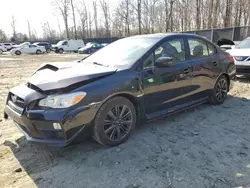 Salvage cars for sale at Waldorf, MD auction: 2017 Subaru WRX