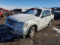 Salvage cars for sale at Brighton, CO auction: 2010 Ford Explorer Eddie Bauer