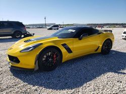 Salvage cars for sale at New Braunfels, TX auction: 2015 Chevrolet Corvette Z06 2LZ