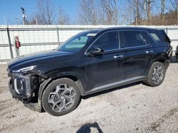 Salvage cars for sale from Copart Hurricane, WV: 2021 Hyundai Palisade Calligraphy