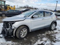 Salvage cars for sale from Copart Hillsborough, NJ: 2017 Nissan Rogue Sport S