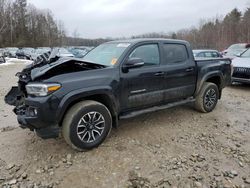 Salvage cars for sale from Copart Candia, NH: 2021 Toyota Tacoma Double Cab
