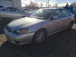 Salvage cars for sale from Copart Woodburn, OR: 2005 Subaru Legacy 2.5I