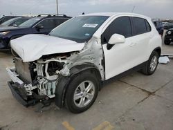 Chevrolet Trax LS salvage cars for sale: 2021 Chevrolet Trax LS