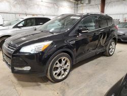 Salvage cars for sale at Milwaukee, WI auction: 2016 Ford Escape Titanium