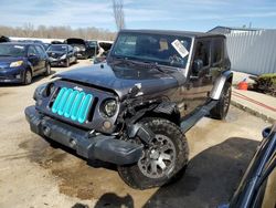 Jeep Wrangler Unlimited Sahara salvage cars for sale: 2014 Jeep Wrangler Unlimited Sahara