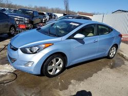 Salvage cars for sale from Copart Louisville, KY: 2013 Hyundai Elantra GLS