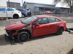 Toyota Corolla le Vehiculos salvage en venta: 2021 Toyota Corolla LE