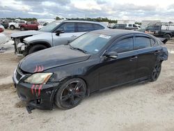 Salvage cars for sale at Houston, TX auction: 2009 Lexus IS 250