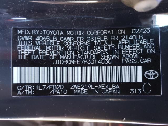 2023 Toyota Corolla LE