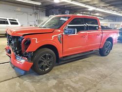 Salvage cars for sale from Copart Wheeling, IL: 2022 Ford F150 Supercrew